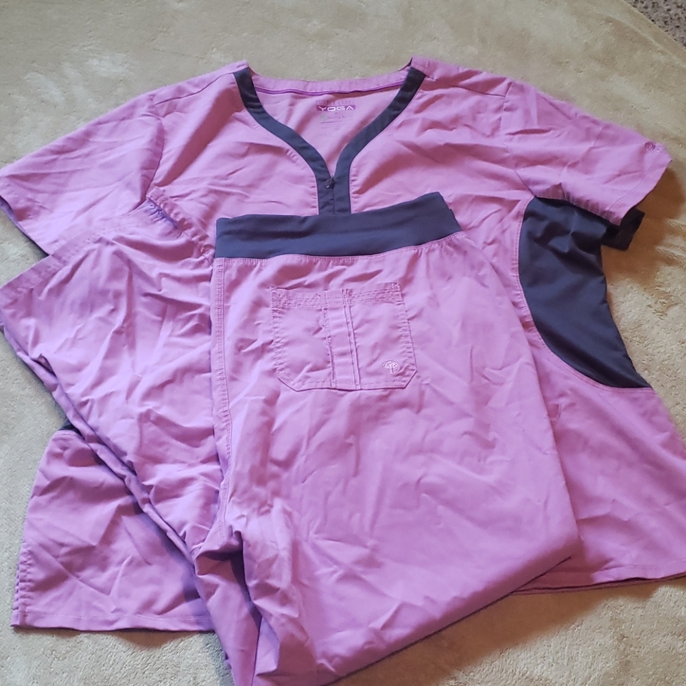 Purple Label Yoga Scrub Uniform